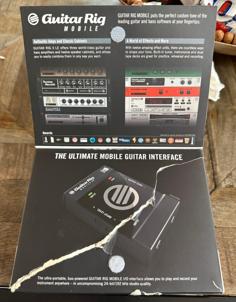 Native Instuments Guitar Rig Mobile Audio Interface