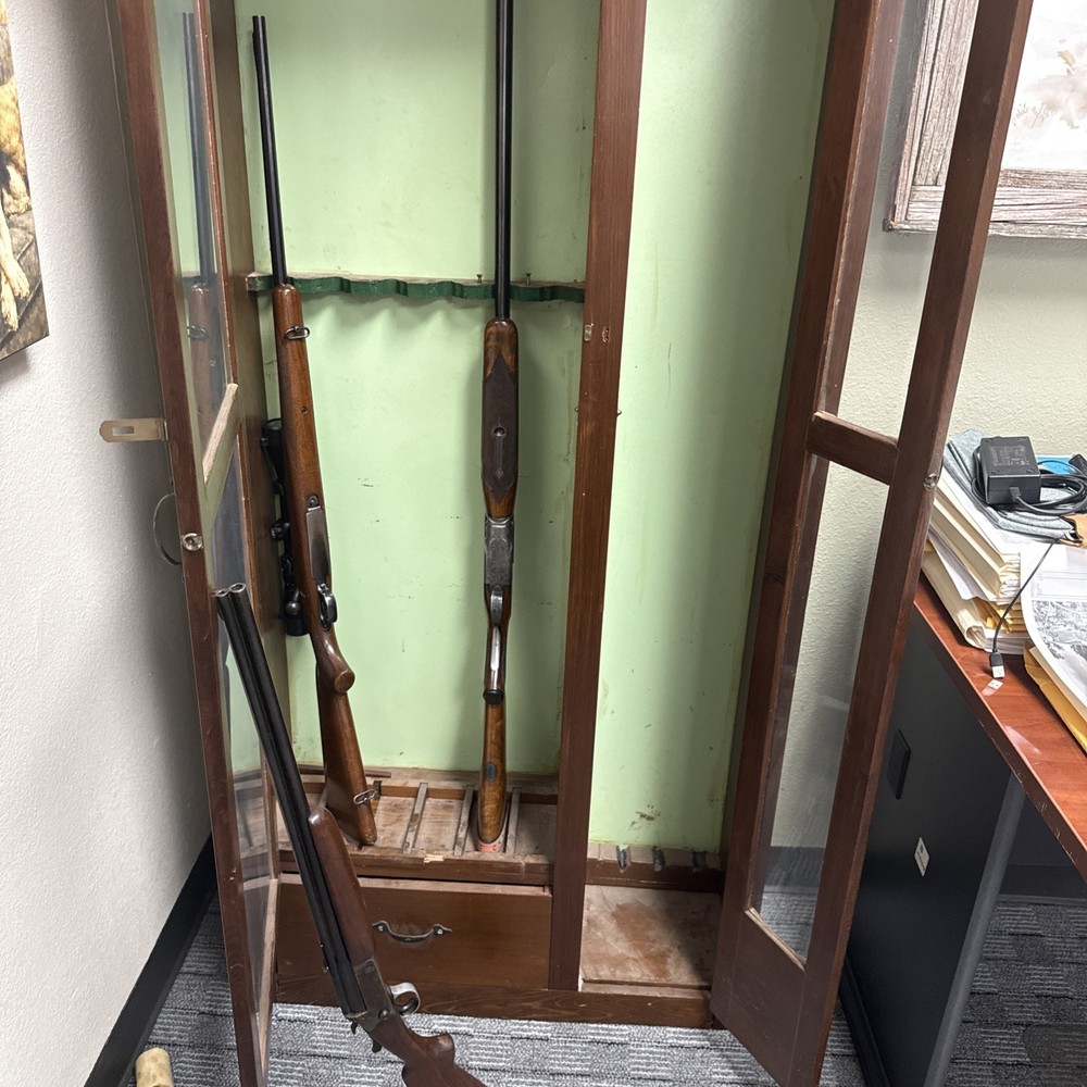 Cool Antique Gun Cabinet