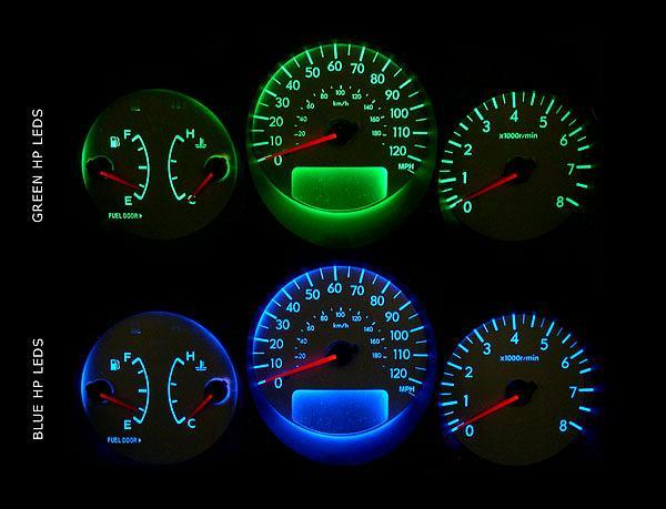 White Face Gauges for 2006-2008 Subaru Forester
