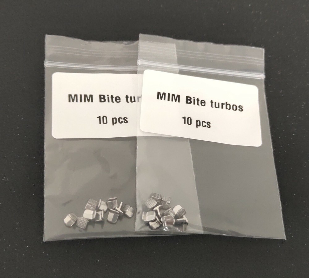100 Pieces Bite Bulider Turbos Mesh Base Deep Bite Teeth Corection Orthodontics