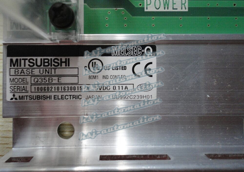 NEW Mitsubishi Base Module Q35B-E Power Supply Unit Input Output Q Series