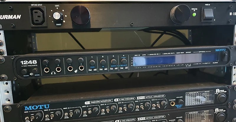 MOTU 1248 - 4 Channel Microphone Preamplifier