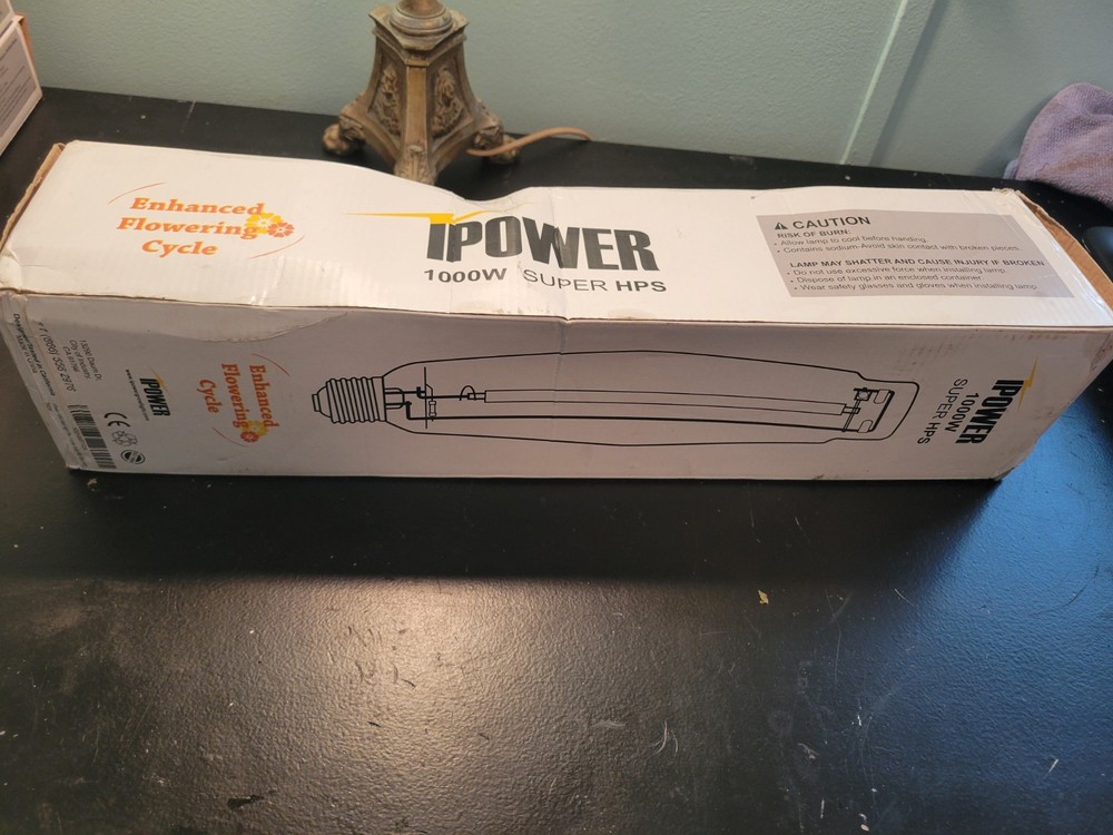 IPower 1000W MH Optimized Vegetative Growth Bulbs Super Hps New