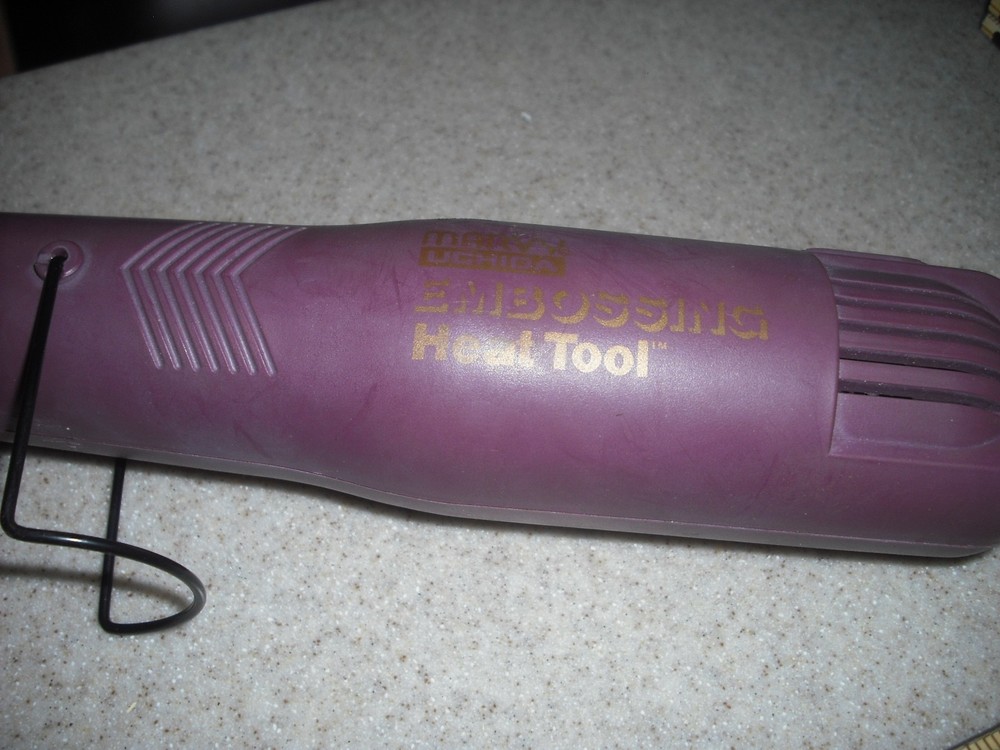 Used Marvy Uchida Embossing Heat Tool