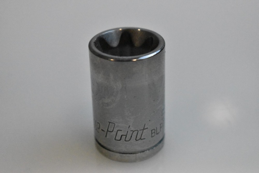 Blue Point Tools BLPTE1222 TORX E22 External Socket 1/2" Drive Chrome