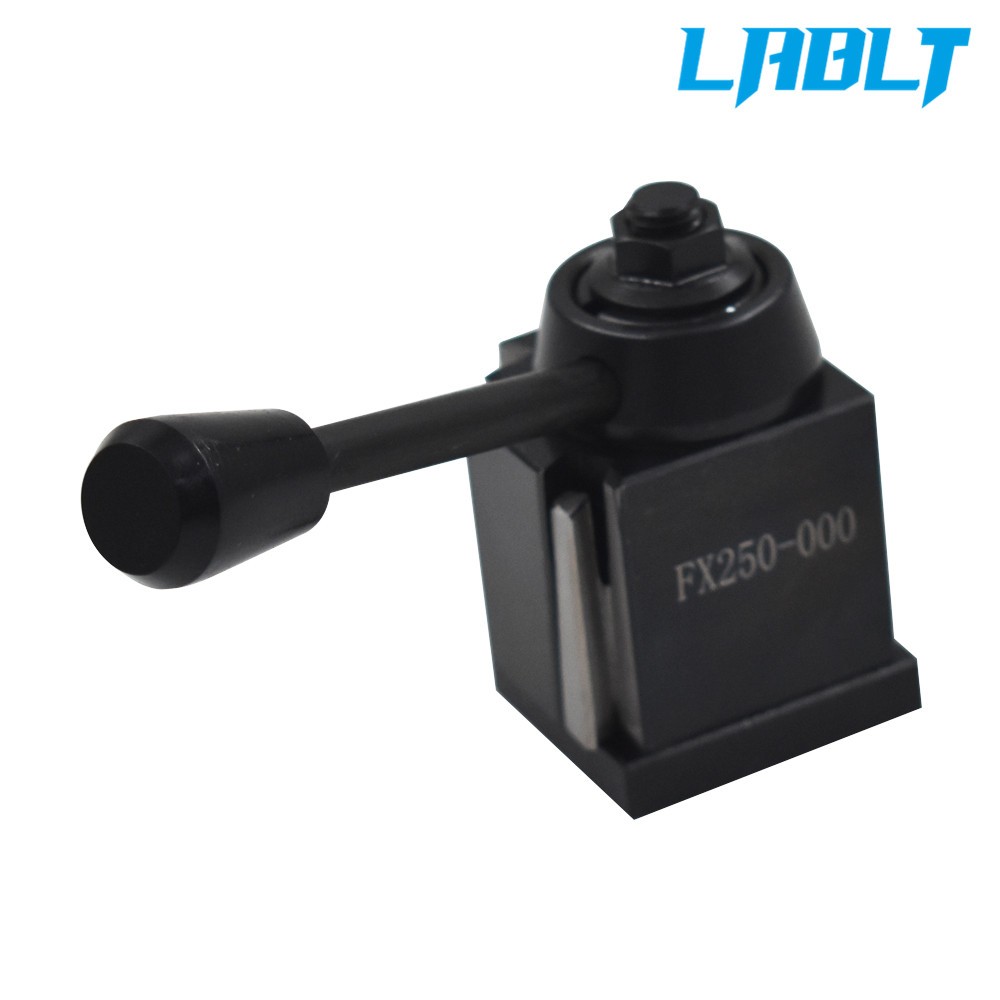 LABLT OXA 250-000 Wedge Type Quick Change Tool Post Holder Lathe Swing Dia 8"