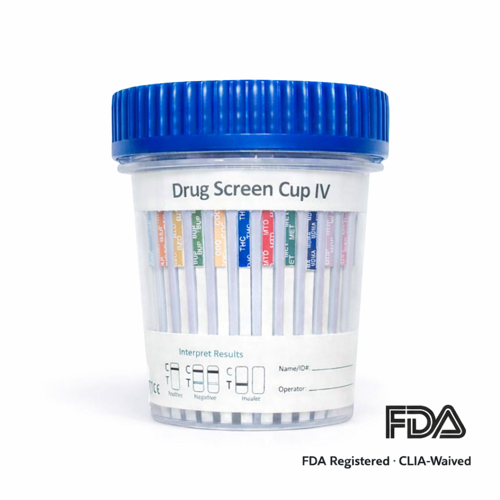 12 Panel Urine Drug Test Cup – Multi Panel Instant Results – 3 PACK