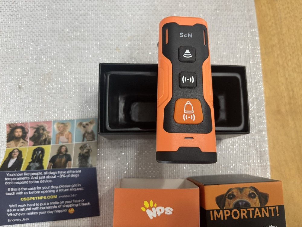 NPS Barking Control Behavior Trainer