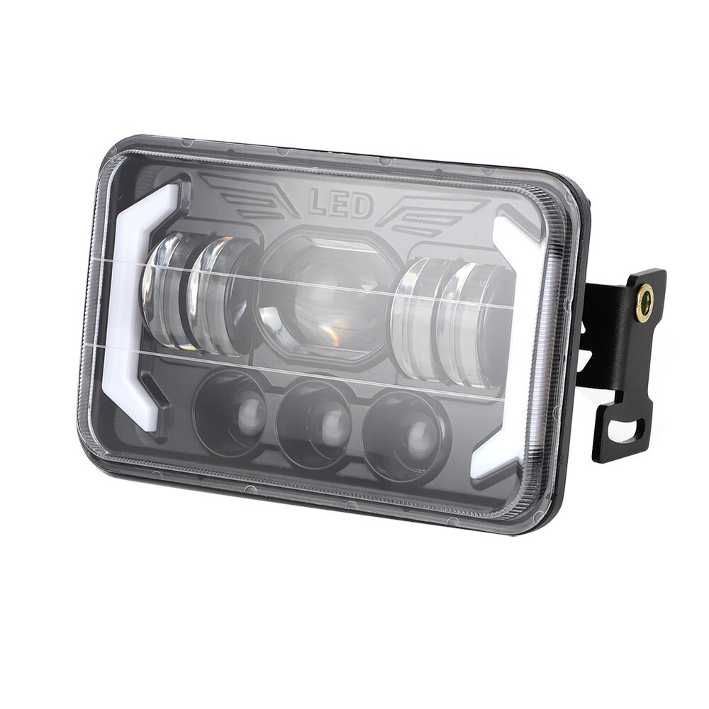 For Suzuki DRZ400 DR650 LED Headlight Light Bar Kit w Mounting Bracket Plug&Play
