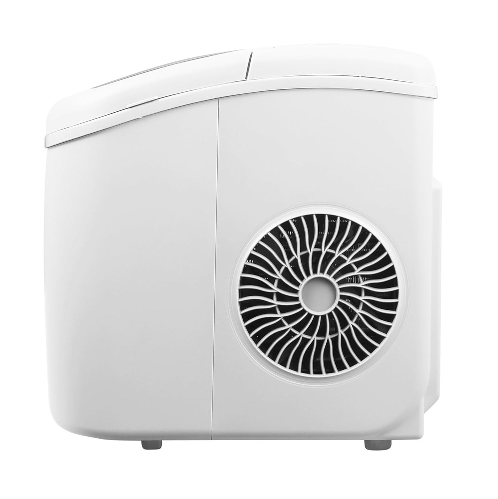 Compact Portable Ice Maker - 26Lbs Daily, Countertop Machine, White