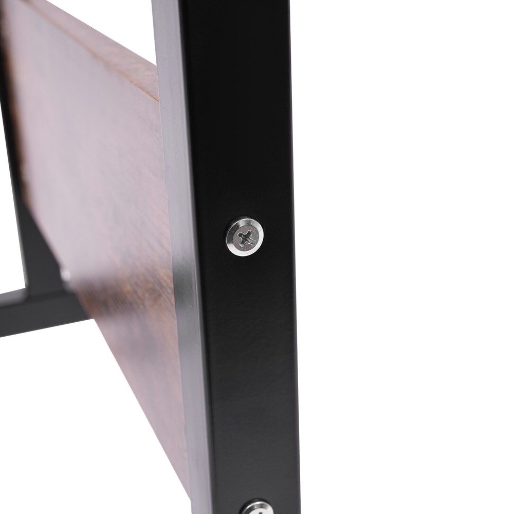 Adjustable Height Standing Desk Portable Rolling Computer Stand with 4 wheels