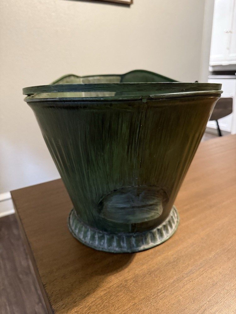 Vintage E Pluribus Unum Coal Bucket