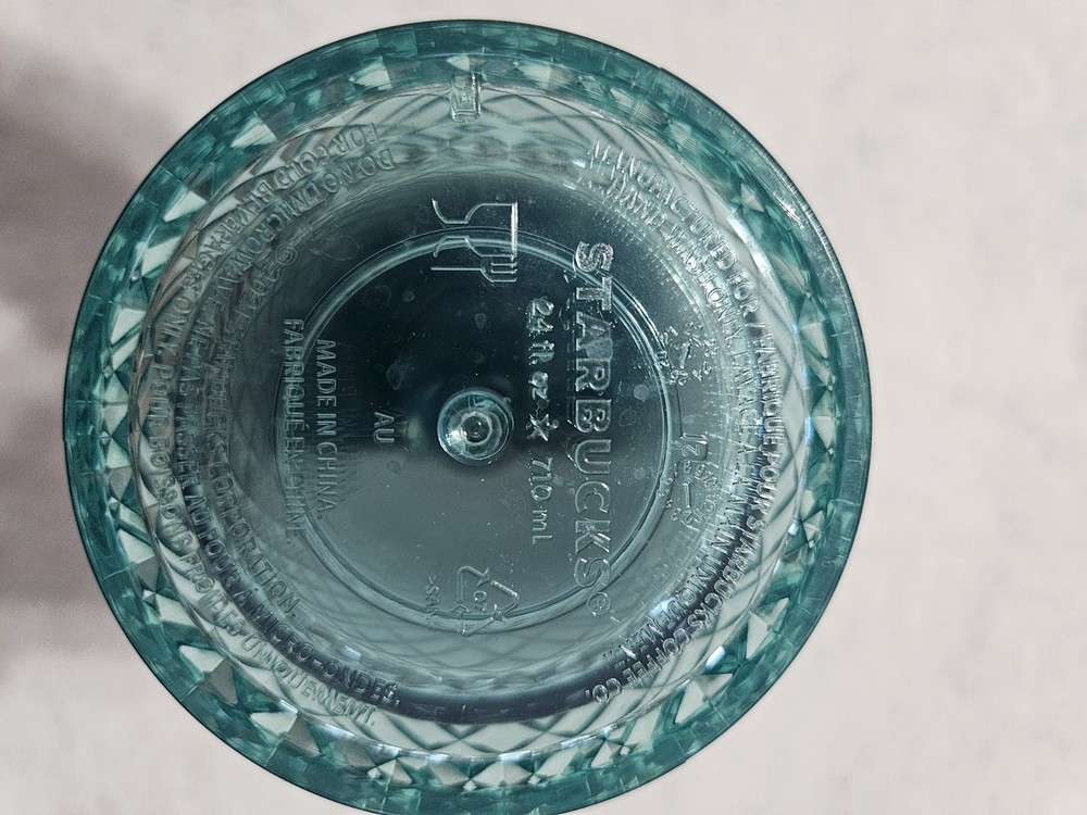 Starbucks Spring 2022 Emerald Green Jeweled Cold Cup