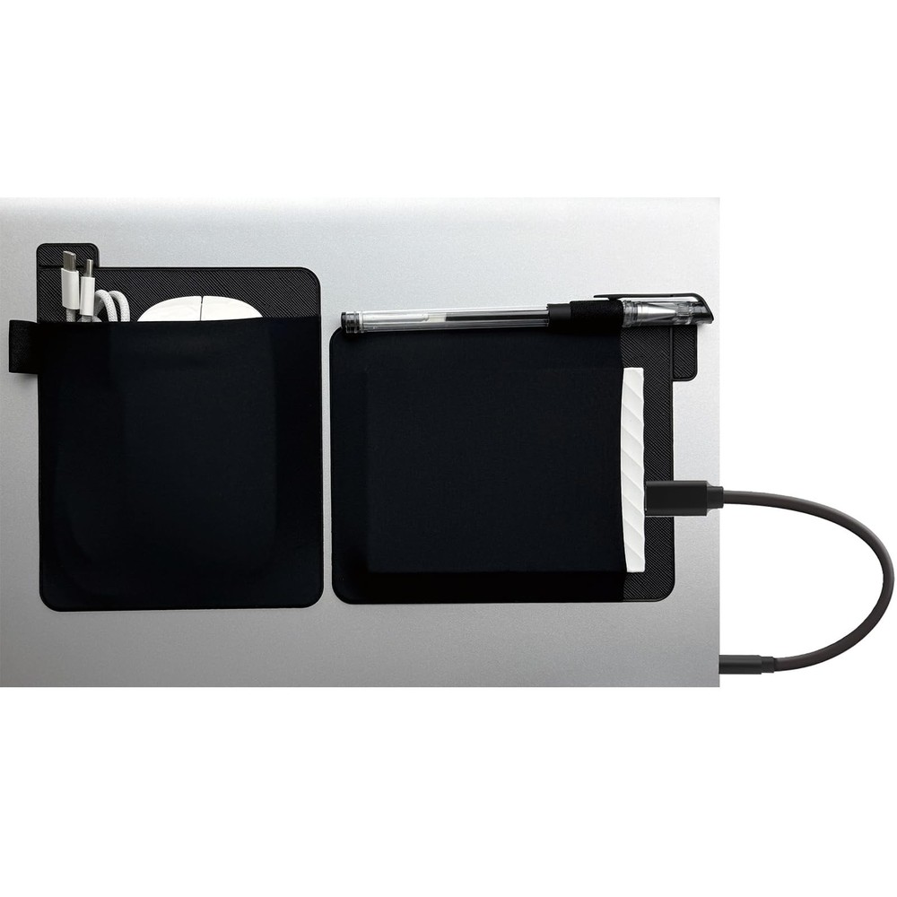 2 Pack Portable Hard Drive Sleeve for Laptop - SSD Solid State Drive - Reusab...