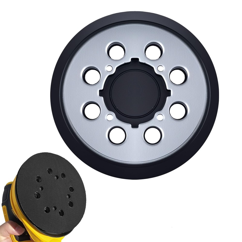 2 Sander Sanding Replacement Pad 5" 8 Holes Hook Loop Fits Dewalt & Porter Cable