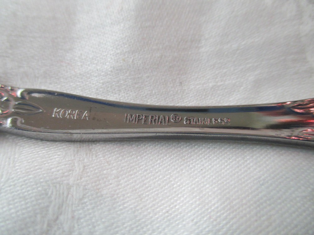 Vintage Imperial stainless Grapefruit spoon Chalmette