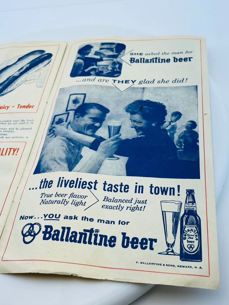 Red Sox 1955 Official Program and Score Card