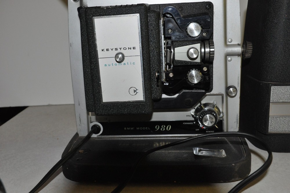 Vintage Keystone 980 Automatic 8mm Model Projector Untested