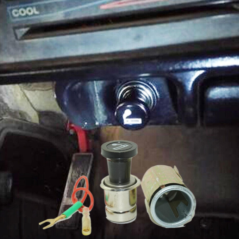 Universal Auto Cigarette Lighter DC 12V Car Plug & Socket Assembl Replacement