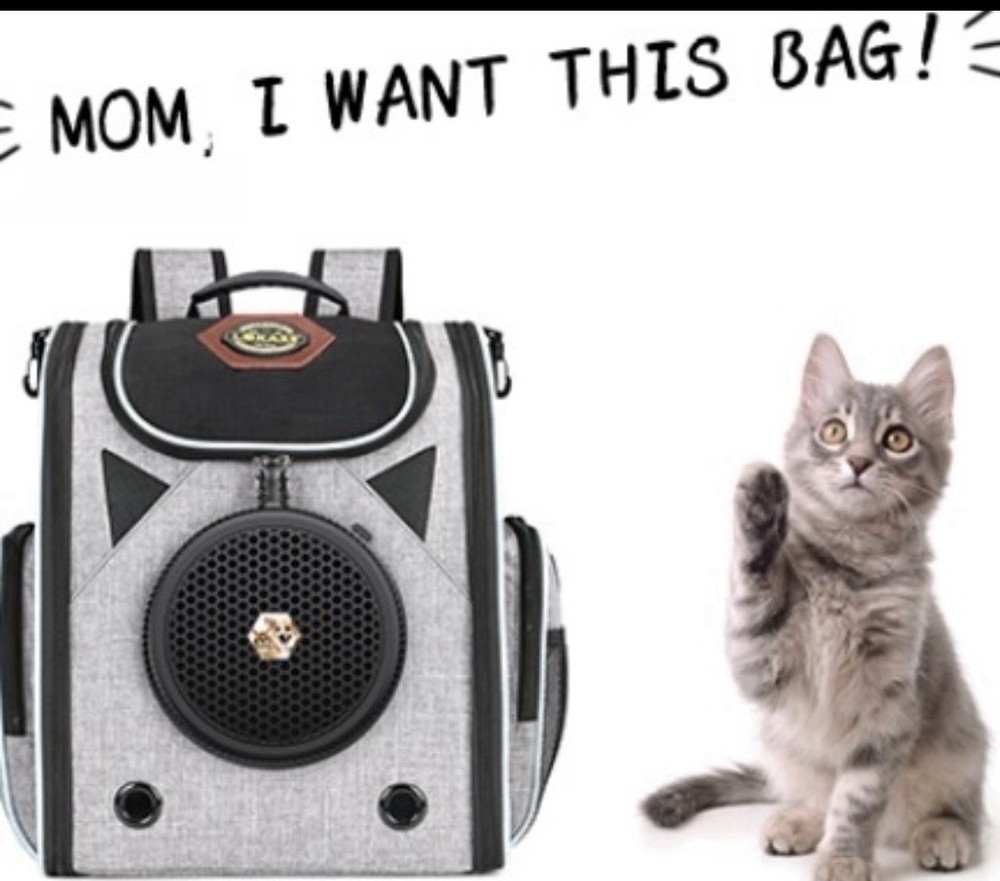 BACKPACK PET CARRIER FOR DOGS OR CATS