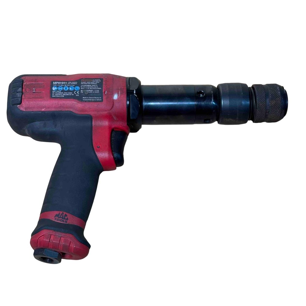 MAC Tools MPH1911 Red & Black Pneumatic Long Barrel Air Hammer