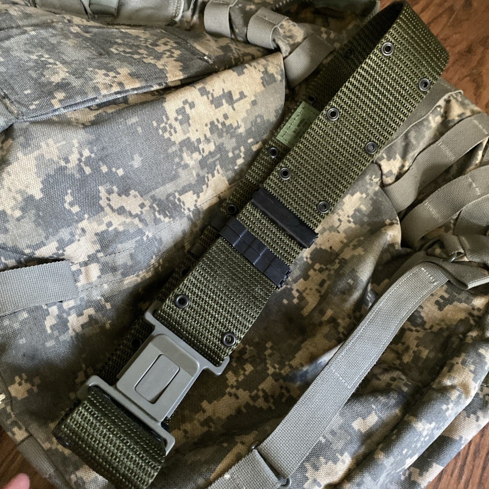 US Army Military Backpack with Gun Belt
