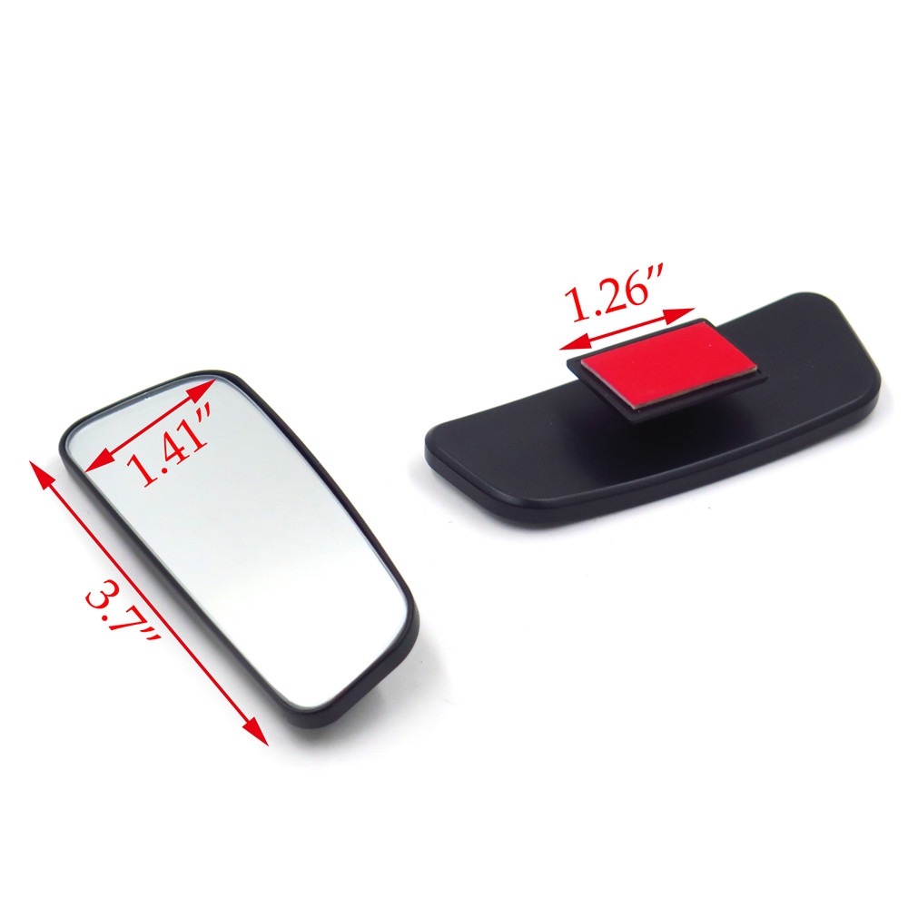 Blind Spot Mirror Wide Angle Adjustable Rear View Mirror Universal Vehicle Car