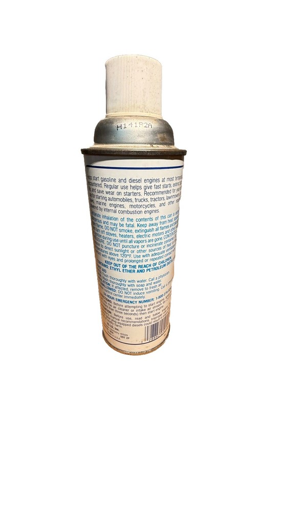 New Unopened Ig-Loo Engine Starting Fluid 11oz Can W/ Upper Cylinder Lubricant