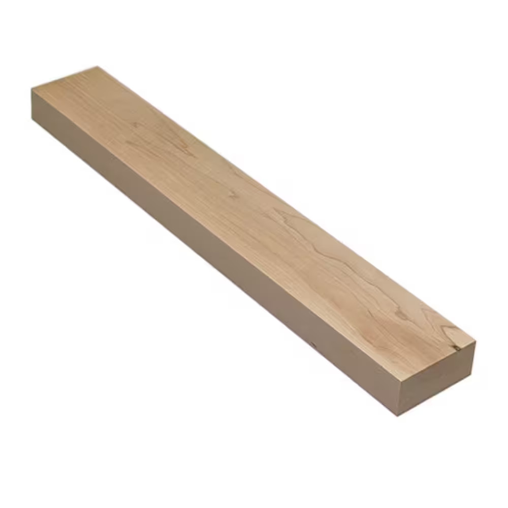2 In. X 4 In. X 8 Ft. Maple S4S Board