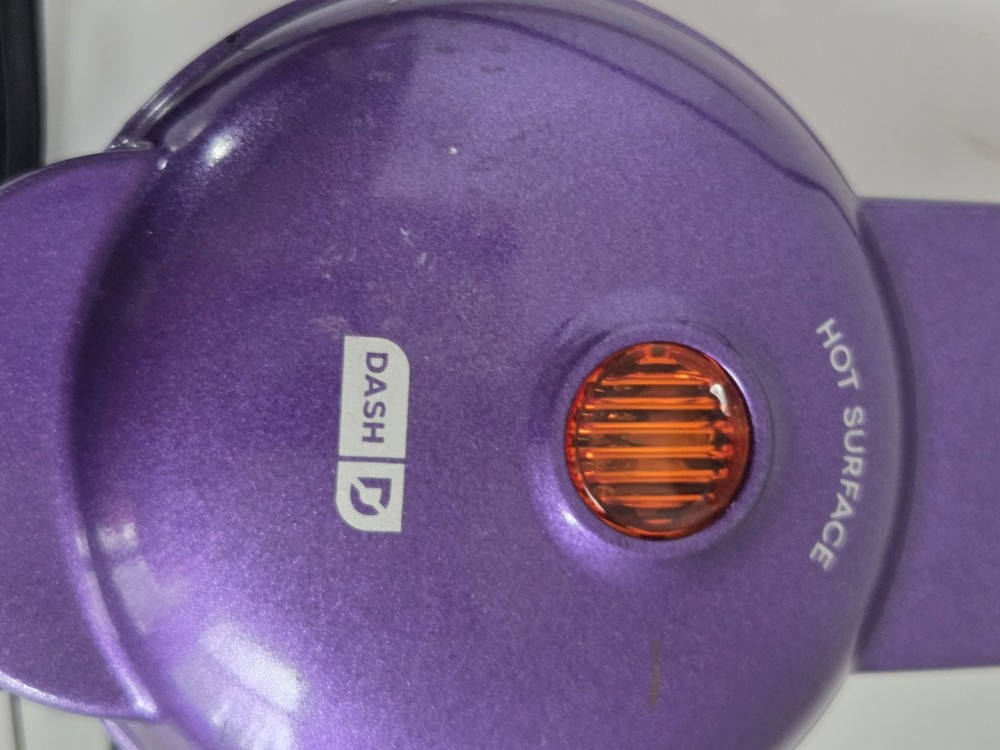 2 - DASH Pineapple & Ghost Mini 4" Waffle Maker Non-Stick Cooking Surface