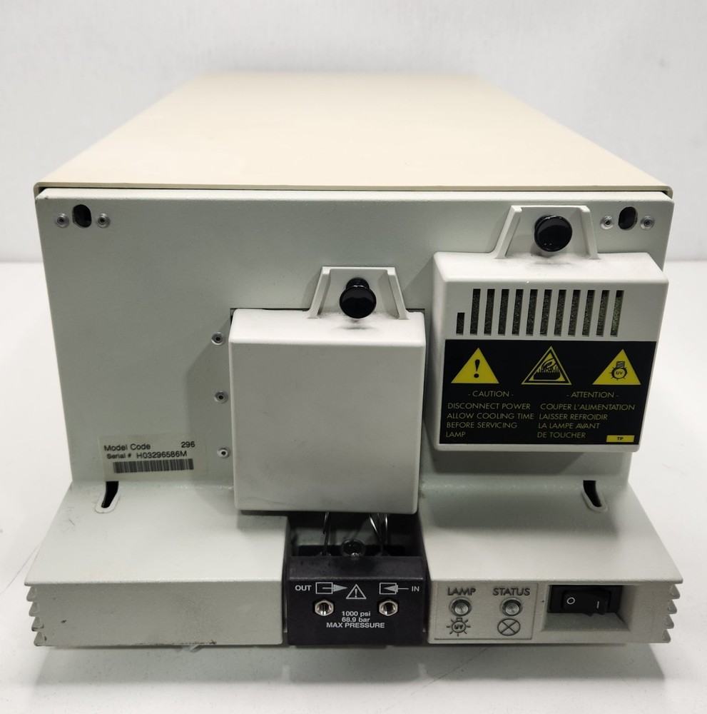 Waters 2996 PDA Spectrophotometer Photodiode Array Detector Power Tested
