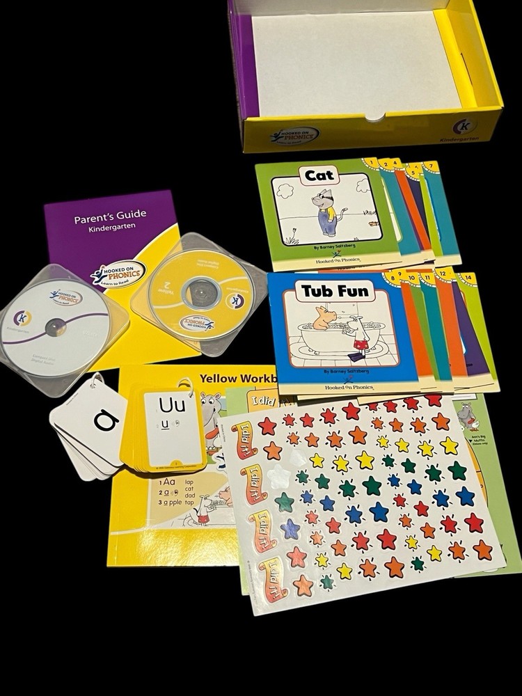 Hooked on Phonics Learn to Read Kindergarten Kit