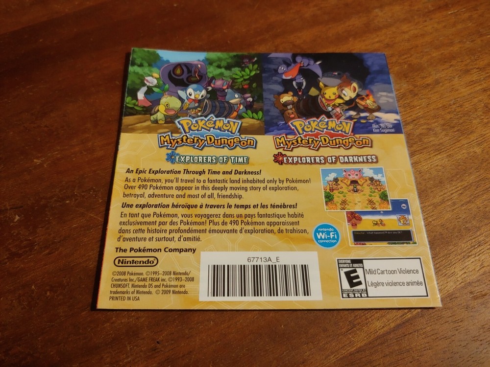 Pokemon Platinum Blue Rotom Insert - Authentic - Ships fast with Tracking