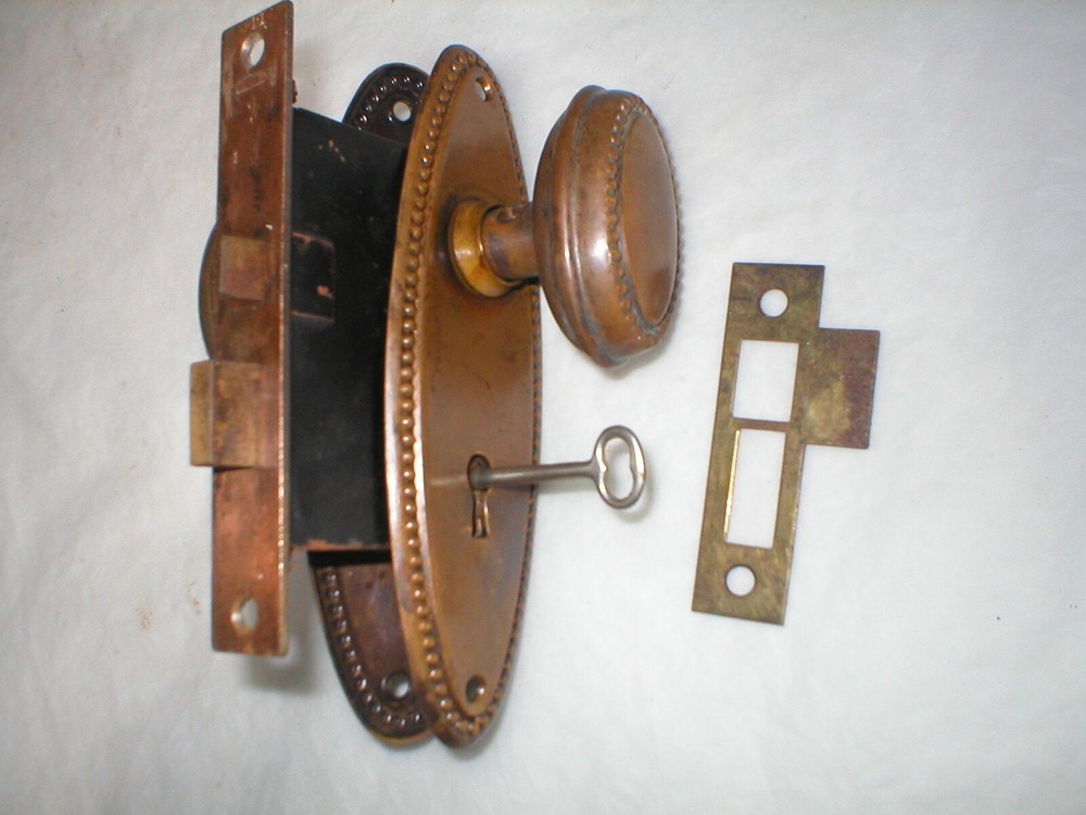 Antique Victorian Era Door Hardware