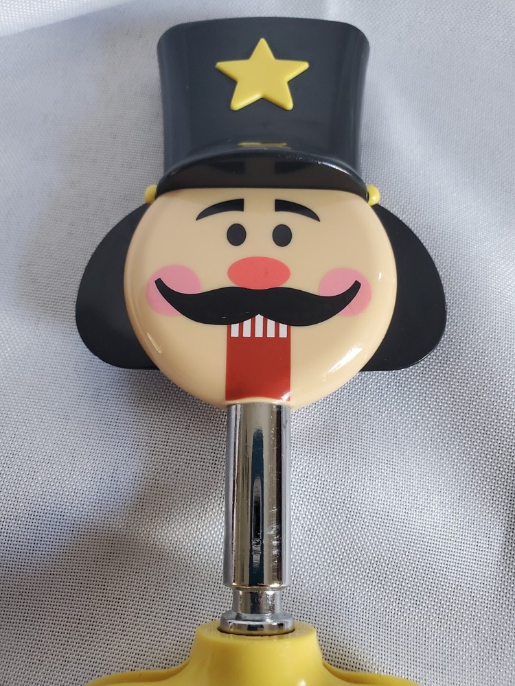 NUTCRACKER Boston Warehouse Corkscrew Wine Opener Boston Warehouse Red Black