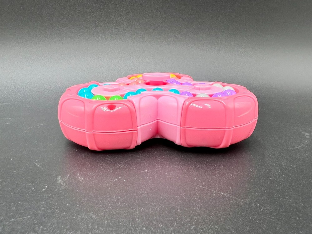 Magic Bean Rotating Fidget Spinner - Pink