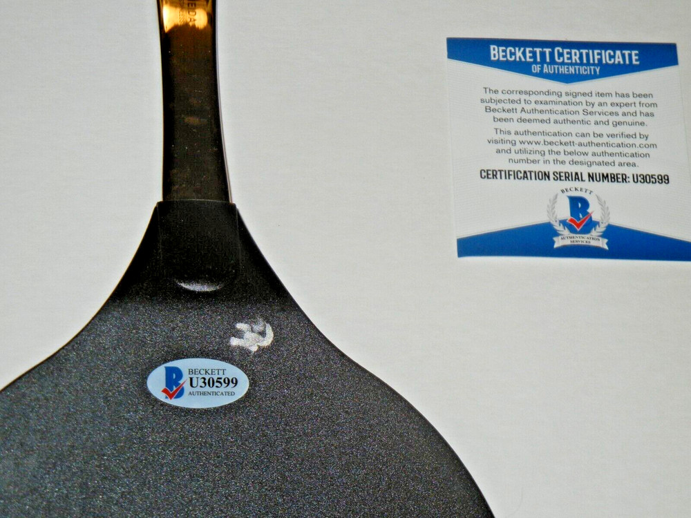 WOLFGANG PUCK SIGNED SPATULA beckett coa