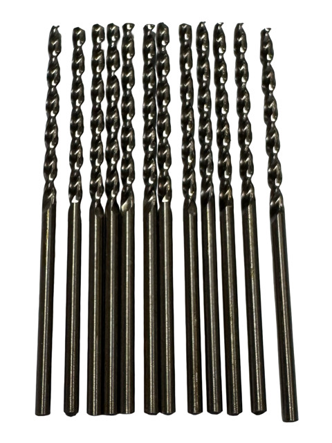5/64" HSS Drill Bits Jobber Length 12 Pack