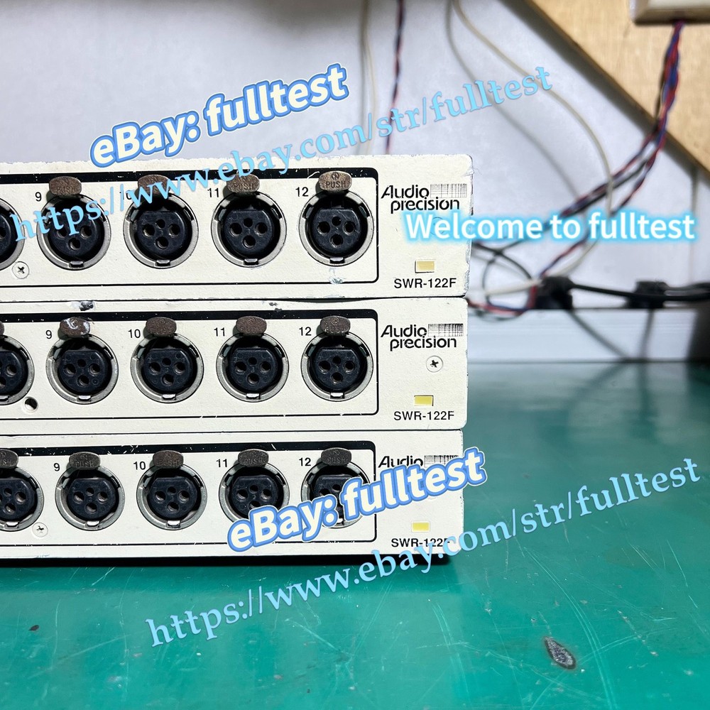 1PCS AUDIO VISION SWR-122F Audio Analyzer -fulltest