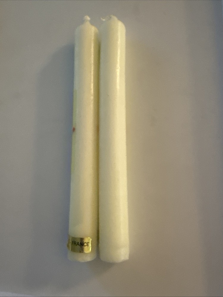 Alpha & Omega Cross Taper Candles