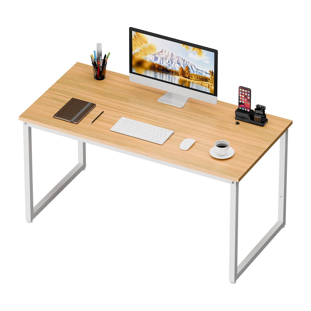 47" Modern Laptop Computer Table Dining Table Study Working for Home Office