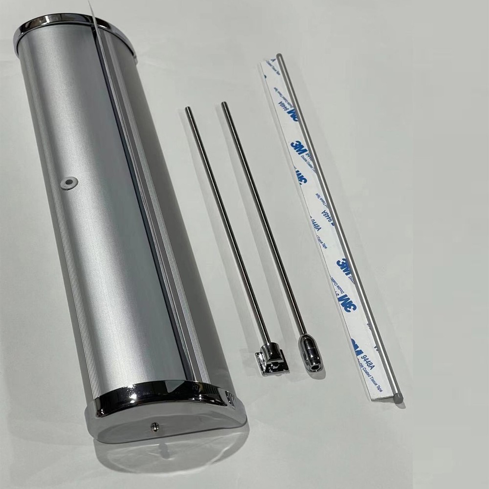 8 ½"x 11 ½"（A4） Mini Tabletop Retractable Banner Stand