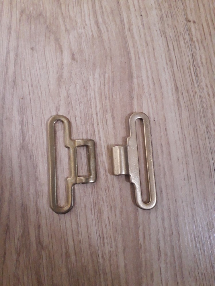 Military (Brass) Belt Buckle, Genuine