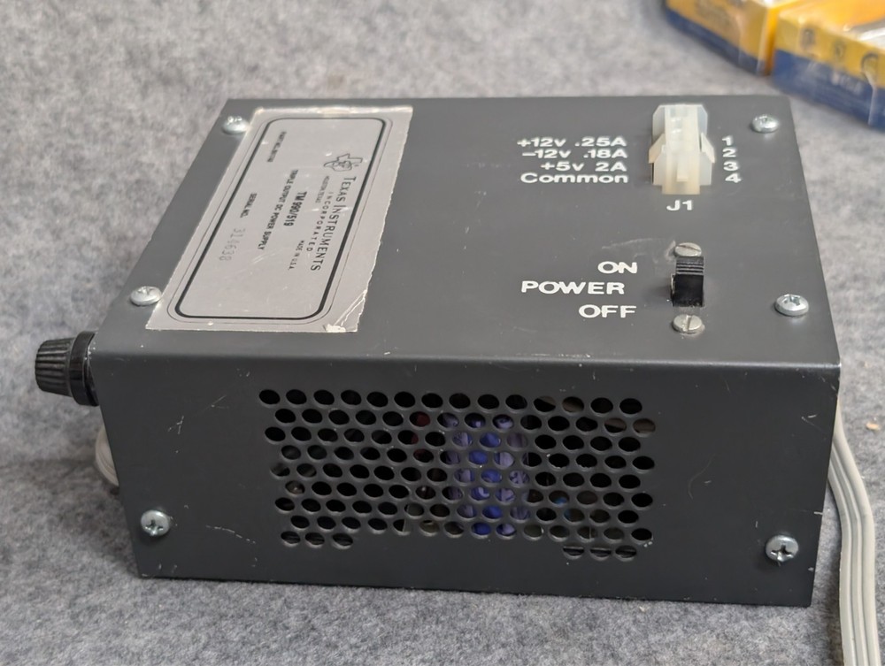 Texas Instruments TM990/519 Vintage Computer DC Power Supply