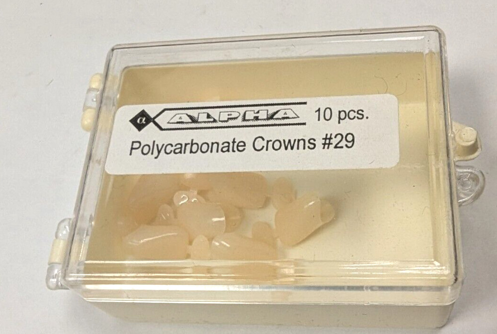 Polycarbonate Crowns 10 pcs/Pk #29