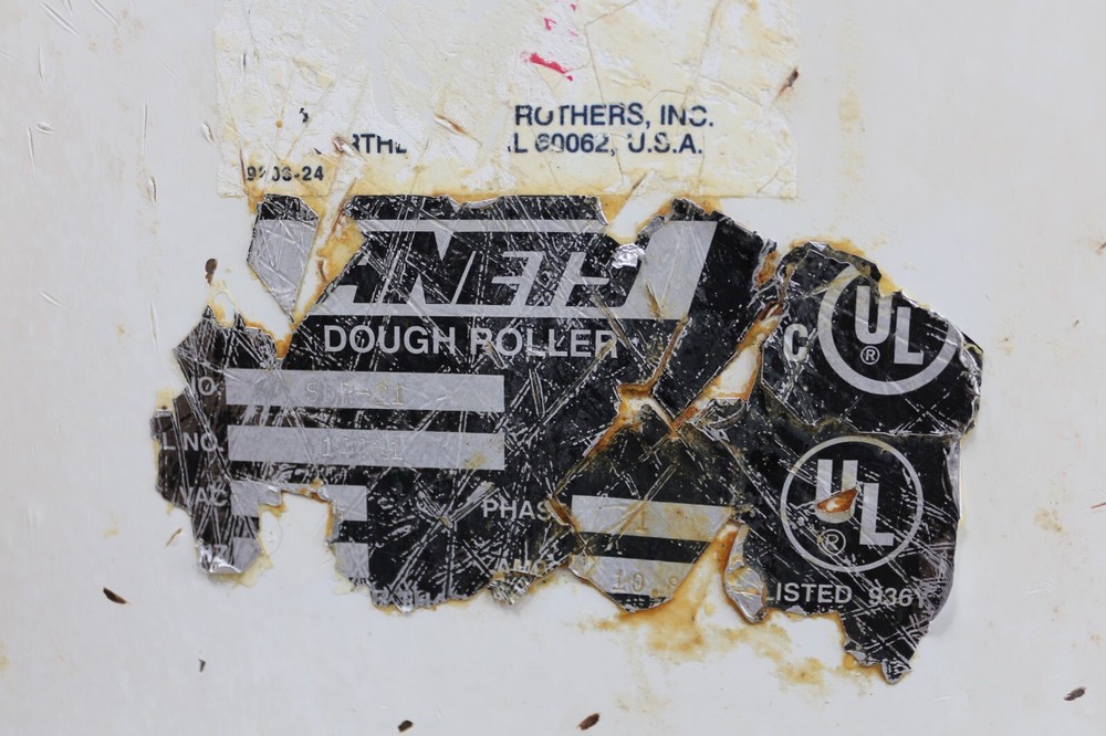 Anets SDR-21 Double Pass Dough Roller- Works Great- #627