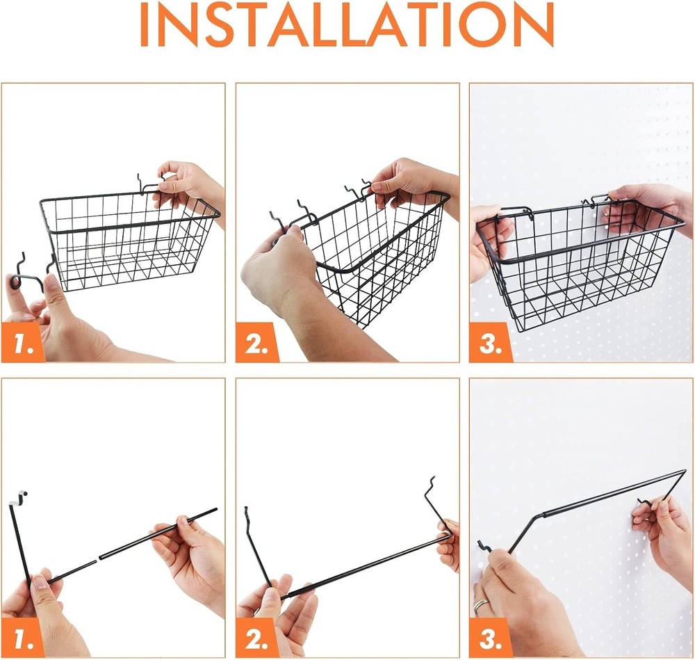 Versatile Pegboard Accessories Set: 18 Techniques for Craft & Tool Organization