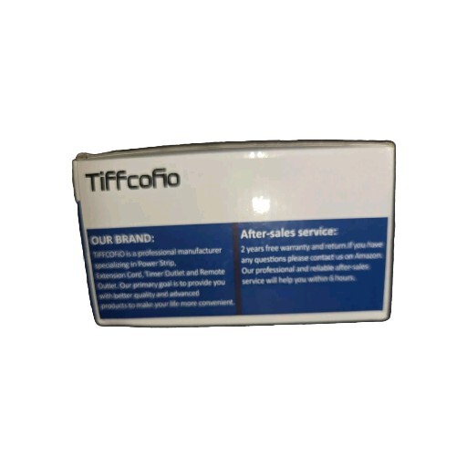 Tiffcofio Indoor Wireless Control Socket Outlet Switch White 3 Pack/No Remote