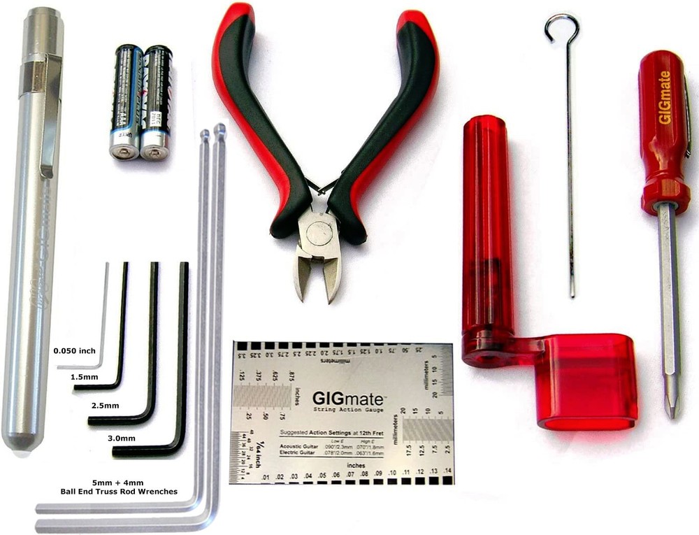 GIGmate Guitar Tool Kit and String Organizer