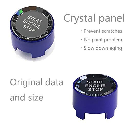 Crystal Style Engine Start Stop Switch Ignition Button fit F or G Chassis